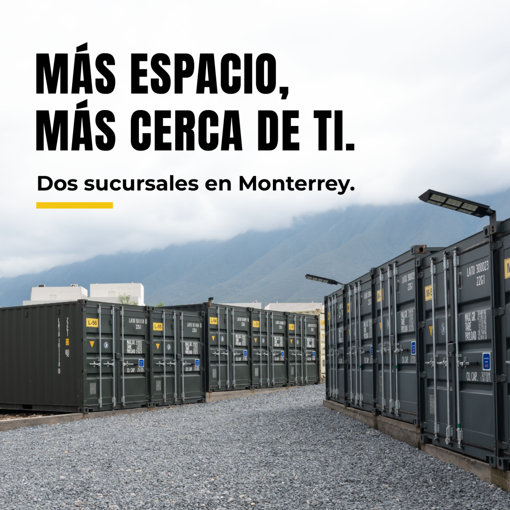 Más espacio, más cerca de ti: dos sucursales Tu Box en Monterrey