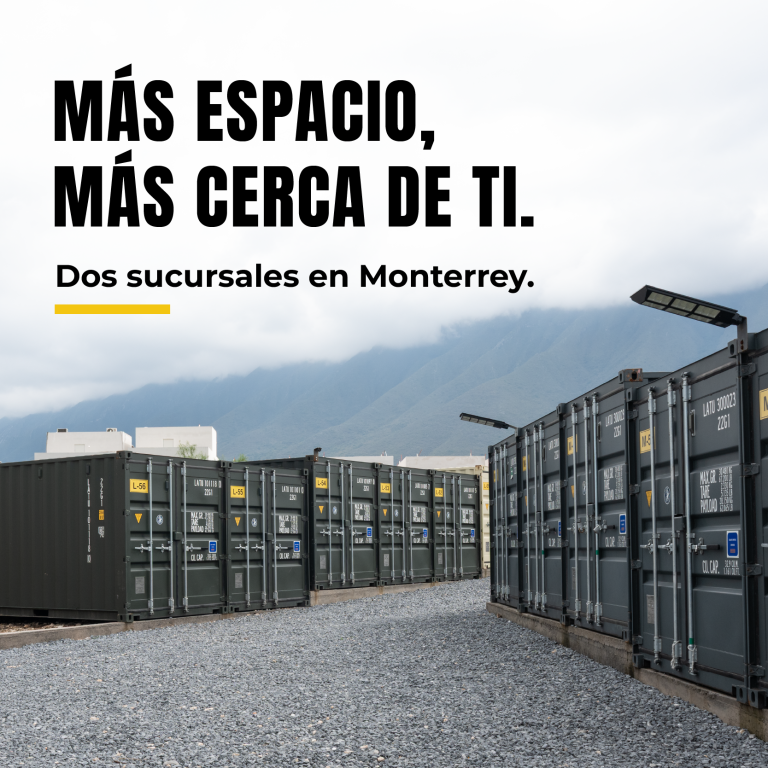 Más espacio, más cerca de ti: dos sucursales Tu Box en Monterrey